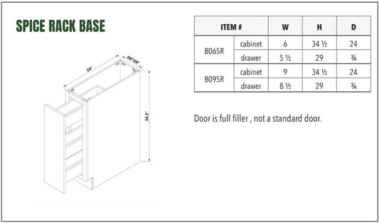 SPICE RACK BASE