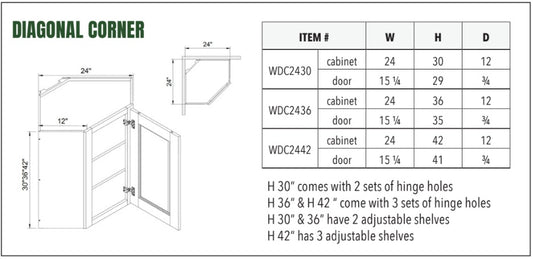 DIAGONAL CORNER
