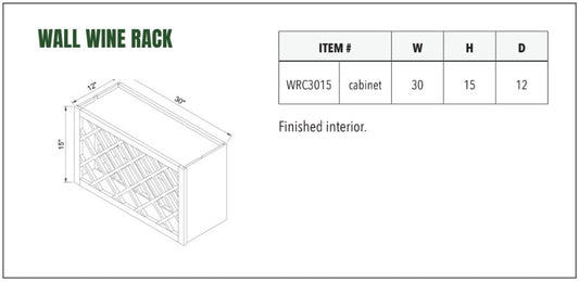 WALL WINE RACK